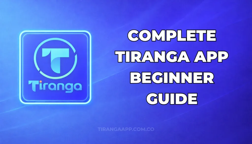 COMPLETE TIRANGA APP BEGINNER GUIDE